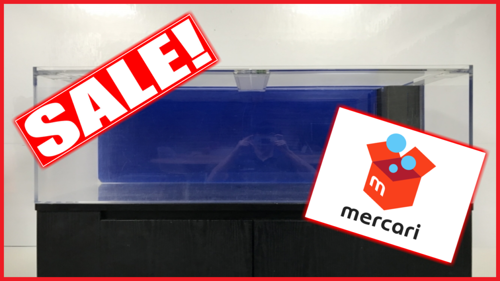 メルカリで中古水槽を販売してみよう！プロが教える、水槽の売り方と