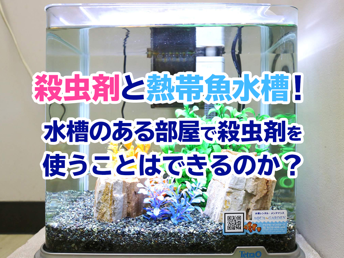 殺虫剤と熱帯魚水槽 水槽のある部屋で殺虫剤を使うことはできるのか トロピカ