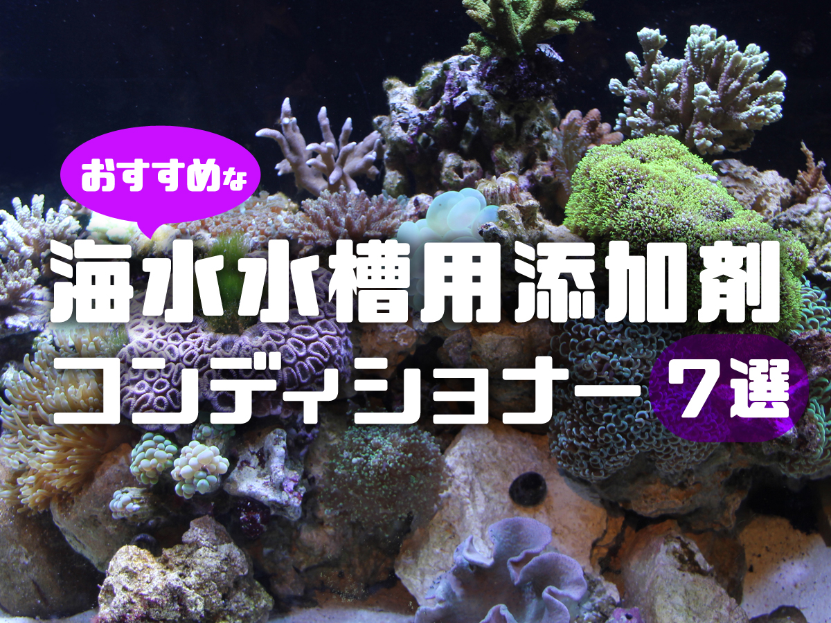 海水水槽用添加剤7選 海水魚 サンゴにおすすめなコンディショナー トロピカ